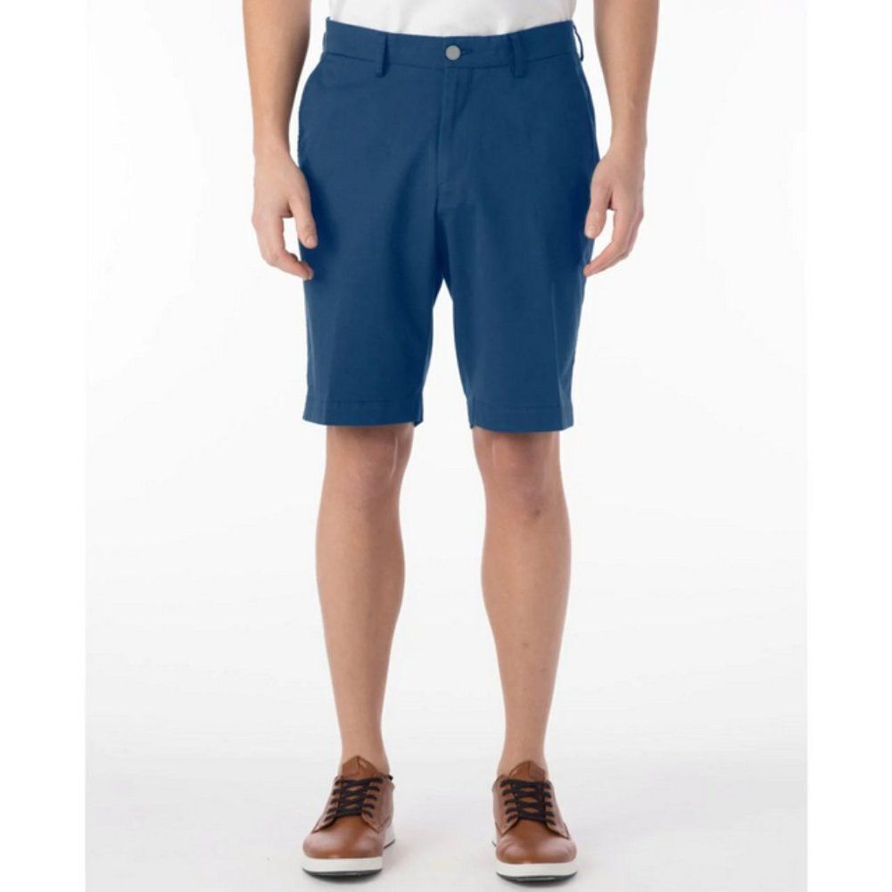 Ballin 'Drummond' Techno-Cotton Gabardine Performance Shorts